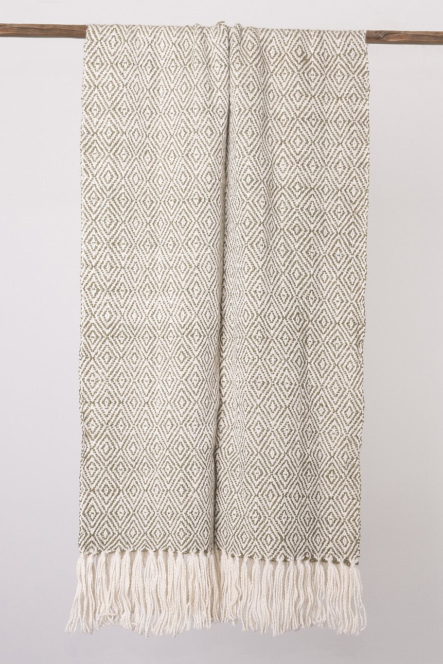 Lama wool blanket handwoven