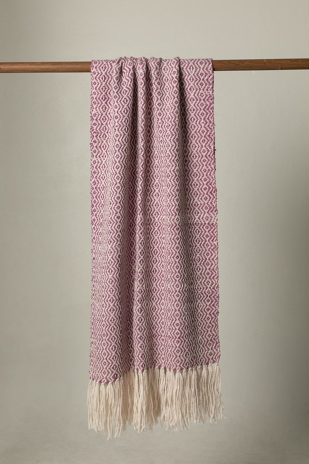 Llama wool scarf XL handwoven
