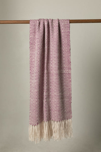 Llama wool scarf XL handwoven