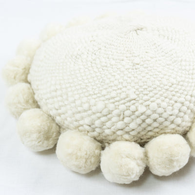Kissen Asiri aus Schafwolle